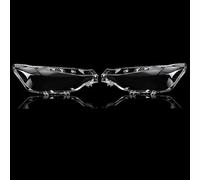 YSA ASF Lente De Faro De Coche, Pantalla De Cristal, Cubierta De Lente De Lámpara De Faro Led Para F30 F31 Para 3 Series 2016 2017 2018 19 Lentes Faros Automóviles(PAIR)