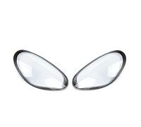 YSA ASF Par De Lentes De Cubierta De Pantalla De Carcasa De Faro Para Cayman Para Boxster Para 987 2009 2010 2011 2012 Xenón Lentes Faros Automóviles