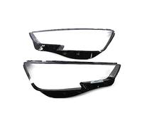 YSA ASF Para A4 B9 2015-2019, Carcasa Transparente Coche, Faros Delanteros, Cubierta De Lente, Cubierta De Cristal, Pantalla De Lámpara 8W0941043 8W0941044 Lentes Faros Automóviles(Pair)