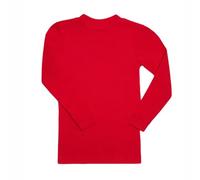 YSABEL MORA 18308 - Camiseta Niños 100% Algodón Manga Larga Semicisne Niñas Color: Rojo Talla: 8 años