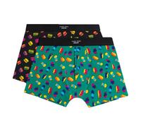 YSABEL MORA 20410-1 - Bóxer Pack 2 Hamburguesas Colores Hombre Color: Multicolor Talla: L