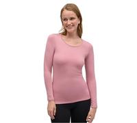 YSABEL MORA - 70002 Camiseta Mujer Cuello Redondo con Manga Larga termica con Afelpado Interior. Color: Cosmetic Pink Talla: XXL