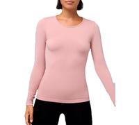 YSABEL MORA 70002 - Camiseta Térmica Mujer Básica Afelpada Manga Larga Mujer Color: Misty Rose Talla: XL