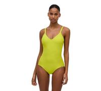 YSABEL MORA 83028-B - Bañador Reductor Copas extraíbles B Mujer Color: Neon Lime Talla: 95