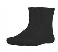 Pack 3 Calcetines infantiles Tobilleros Transpirables Ysabel Mora - Negro / T-10(35/37)