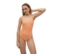 YSABEL MORA Bañador Espalda Cruzada Estampado Geométrico, Comodidad y Versatilidad Máxima, Diseño Sostenible con Material Reciclado, Ajuste Personalizable, Colección Maupiti