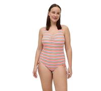YSABEL MORA Bañador Moldeador Estampado Rayas Micropiqué Copa C Compresión Media para Estilizar la Figura y Definir la Silueta con Ajuste Favorecedor y Femenino Colección