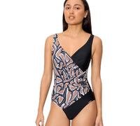 YSABEL MORA. Bañador Reductor Estampado Copa B. Compresión Media en Abdomen. Parte Superior sin aro con Relleno. Efecto Cruzado Que estiliza la Silueta. Colección Beach.