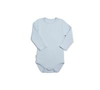 YSABEL MORA - Body bebé básico Manga Larga Celeste