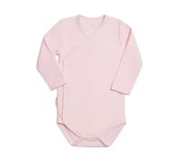 YSABEL MORA - Body bebé básico Manga Larga Cruzado Rosa