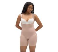 YSABEL MORA Body Reductor con Abertura Compresión Media para Silueta Estilizada y Efecto Vientre Plano, Acabados Invisibles y Corte Láser para Máxima Comodidad y Confianza.