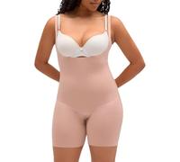 YSABEL MORA Body Reductor con Abertura de Compresión Media | Moldea abdomen, cintura, caderas y muslos, acabados invisibles, corte láser, colección Skin Shape