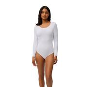 YSABEL MORA - Body Térmico Interior Afelpado, Manga Larga, Ropa Interior de Invierno, Retención de Calor, Comodidad y Flexibilidad, Ideal para Climas Fríos, Blanco.