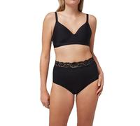 YSABEL MORA - Braga Alta Control Encaje Negro, Moldeadora Cintura, Comodidad Todo el Día, Ideal para Uso Diario, Diseño Elegante y Femenino, Ropa Interior Mujer