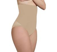 YSABEL MORA Braga Alta Reductora Compresión Media con Control Fuerte en Abdomen y Cintura para Efecto Vientre Plano y Sujeción Invisible con Tejido Láser y Banda de Silicona