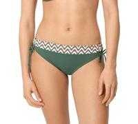 YSABEL MORA. Braga Bikini Midi Micropiqué Estampada. Braga De Bikini Midi Reductora con Compresión en Abdomen,Laterales Ajustables. Mini Me Disponible En Tallaje Infantil .Colección Sunset.