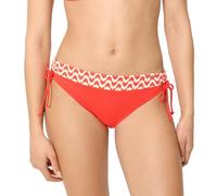 YSABEL MORA. Braga Bikini Midi Micropiqué Estampada. Braga De Bikini Midi Reductora con Compresión en Abdomen,Laterales Ajustables. Mini Me Disponible En Tallaje Infantil .Colección Sunset.