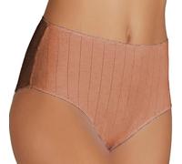 YSABEL MORA Braga Maxi Algodón Canalé Antialergénica con Costuras Planas para Máximo Confort y Libertad de Movimiento, Tejido Elástico Suave y Adaptable, Doble Capa de Rizo en Zona Íntima