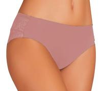 YSABEL MORA - Braga Midi Invisible con Encaje Nude