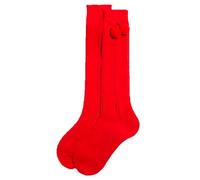 YSABEL MORA - Calcetines calados largos infantiles rojo