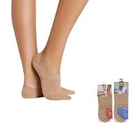 YSABEL MORA - Calcetines pinky básicos invisibles beige