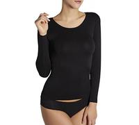 YSABEL MORA Camiseta Interior Manga Larga de Microfibra Cómoda y Ultra Suave para Máximo Confort con Tejido Fino de Gran Adaptabilidad y Sin Costuras para Uso Exterior como Prenda Básica