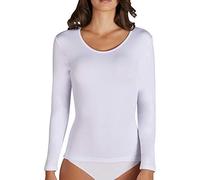 YSABEL MORA Camiseta Interior Manga Larga de Microfibra Cómoda y Ultra Suave para Máximo Confort, Tejido Fino de Gran Adaptabilidad y Sin Costuras para Uso Exterior como Prenda Básica