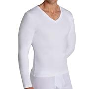 Camiseta hombre algodón manga larga CUELLO PICO Ysabel Mora - T-M (52) / Blanco