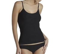 YSABEL MORA - Camiseta Interior Tirante Fino Negro