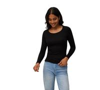 YSABEL MORA - Camiseta térmica Control de Temperatura Manga Larga Negro