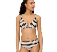 YSABEL MORA. Conjunto de Bikini Moldeador Reductor de Pecho Efecto Punto Copa C. con Aro y Sin Relleno. Compresión en Abdomen,Micropiqué. Tirantes Regulables. Braga Midi Reductora. Colección Wind.