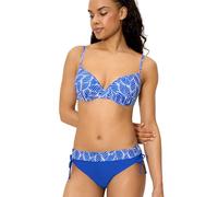 YSABEL MORA. Conjunto de Bikini Top con Aro Estampado Copa C. Special Price. Top con Relleno y Tirantes Regulables. Braga Midi Reduce Abdomen y Lateral Ajustable .Colección Shell.