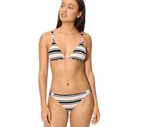 YSABEL MORA. Conjunto De Bikini Top Triángulo Efecto Punto Copa B Wind. Sin Aro con Relleno Extraíble Tejido Micropiqué Tirantes Ajustables Anudado A La Espalda Braga Min. Colección Wind.