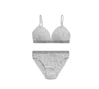 YSABEL MORA Conjunto Interior Juvenil Sujetador y Braga Comodidad y Suavidad con Algodón y Elastano Ideal para Uso Diario Sin Devoluciones por Higiene