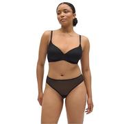 YSABEL MORA Conjunto Sujetador con Aro y Relleno Copa C para Gran Capacidad y Comodidad, Incluye Braga Midi con Transparencias, Diseño Elegante y Sofisticado, Material de Primera Clase, Durabilidad