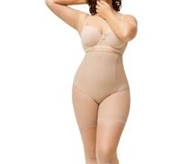 YSABEL MORA - Faja Alta Abdominal Reductora, Compresión Media, Tejido de Tul, Moldea y Define la Silueta, Ideal para Uso Diario, Confort y Sujeción, Nude, Control de Abdomen y Cintura