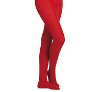 YSABEL MORA - Leotardo canalé rojo