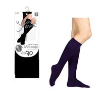YSABEL MORA - Medias Largas Antipresión 70 Denier, Pack 2, Confort Todo el Día, Ideal para Uso Diario, Suave y Resistente, Piel Sensible, Moda y Comodidad