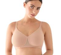 YSABEL MORA Nomarks Aura - Sujetador Reductor sin Aro y sin Relleno Cómodo y Suave. Sujetador Efecto Invisible con Tirantes Anchos y Base Reforzada. Espalda Anatómica y Reguladores Planos.