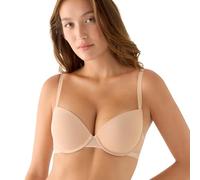 YSABEL MORA Nomarks Luna - Sujetador con Relleno Push Up con Reguladores y Costuras Planas. Sujetador Efecto Invisible Sin Marcas con Acabados Termofijados. Transpirable y Cómodo. Estampado Liso