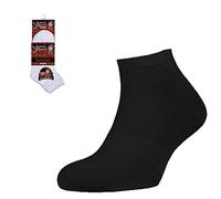 YSABEL MORA - Pack 3 calcetines cortos transpirables negro