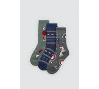Ysabel Mora - Pack 3 calcetines infantiles térmicos estampados Cosmos