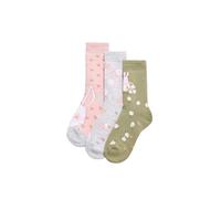 YSABEL MORA Pack 3 Calcetines Infantiles Térmicos Estampados Tea Time y Pack 3 Pares Calcetines Térmicos Niña Puño Antipresión 80% Algodón Comodidad y Calidez para Niñas Activas y Protegidas