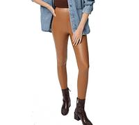 YSABEL MORA - Pantalones térmicos Efecto Piel Camel