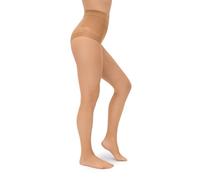 YSABEL MORA Panty Reductor Irrompible 10 Denier Natural. Panty Reductor Irrompible. Estampado Liso.