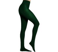 YSABEL MORA - Panty térmico 140 Denier Verde Botella