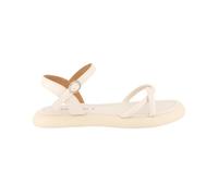 YSABEL MORA. Sandalias Casual Marfil. Sandalias De Tiras Que Combinan Estilo Urbano Con Funcionalidad Playera. Versátiles Y Cómodas.