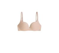 YSABEL MORA Sujetador Push-Up Sin Aros Escote Profundo Efecto Invisible Ajuste Personalizado Nueva Colección Essentials Copas Onduladas Reguladores Metálicos Silueta