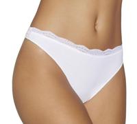 YSABEL MORA 4505-19685-BLANCO-M - Tanga Cotton Nature con blonda bebé-niños color: BLANCO talla: medium