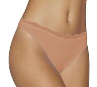 YSABEL MORA 4505-19685-NUDE-S - Tanga Cotton Nature con blonda bebé-niños color: NUDE talla: S